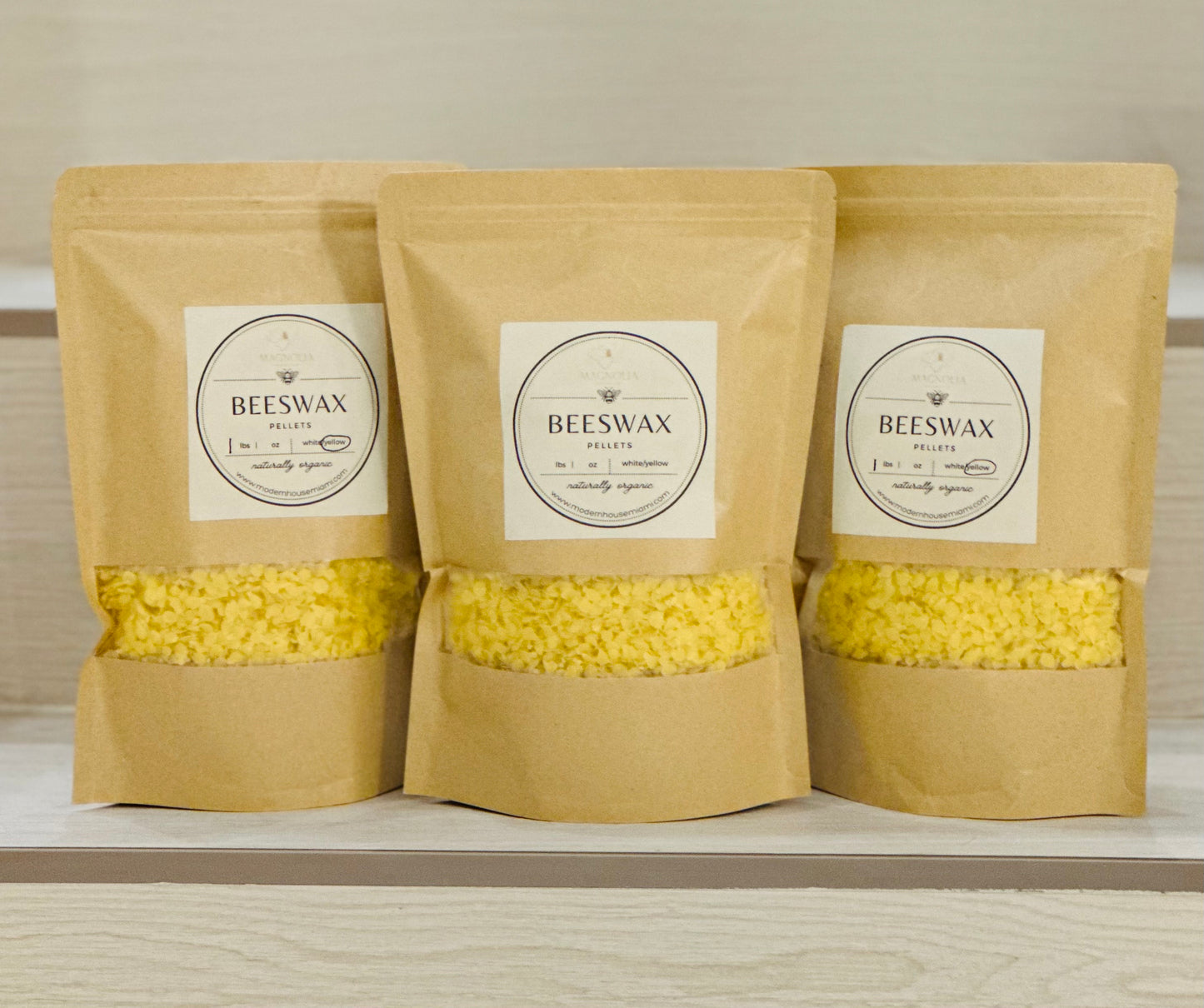 Organic Beeswax Pellets Yellow | Cosmetic Grade DIY Candles Lipbalm Lotion Soap | Pure Non-toxic Eco-friendly