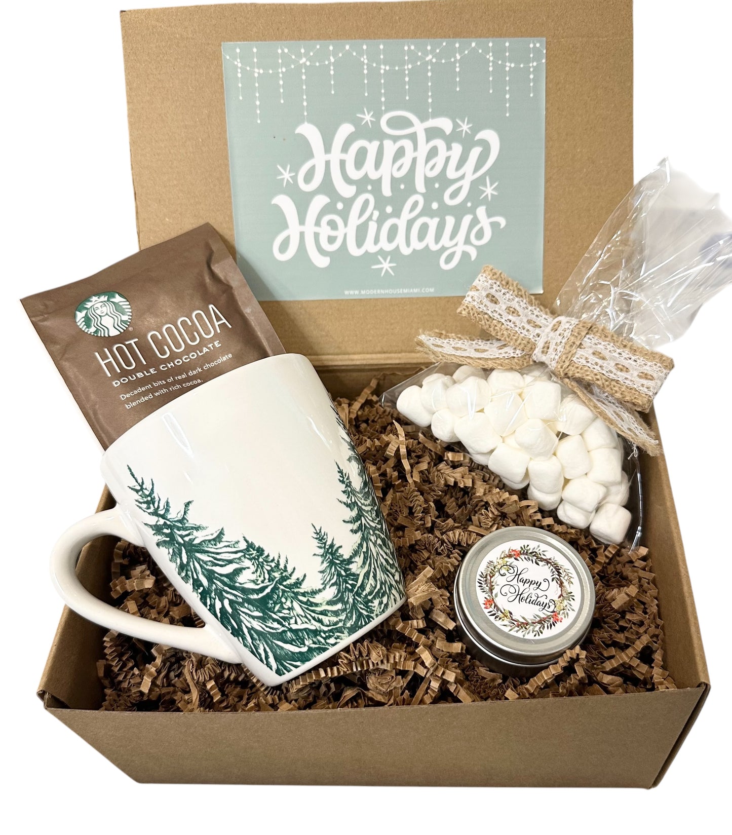 Hug in a Box Mug Gift Box, Care Package | Hot Cocoa, Marshmallows, Small Gifts, Thinking of you, Feel Better, Sympathy Thank you