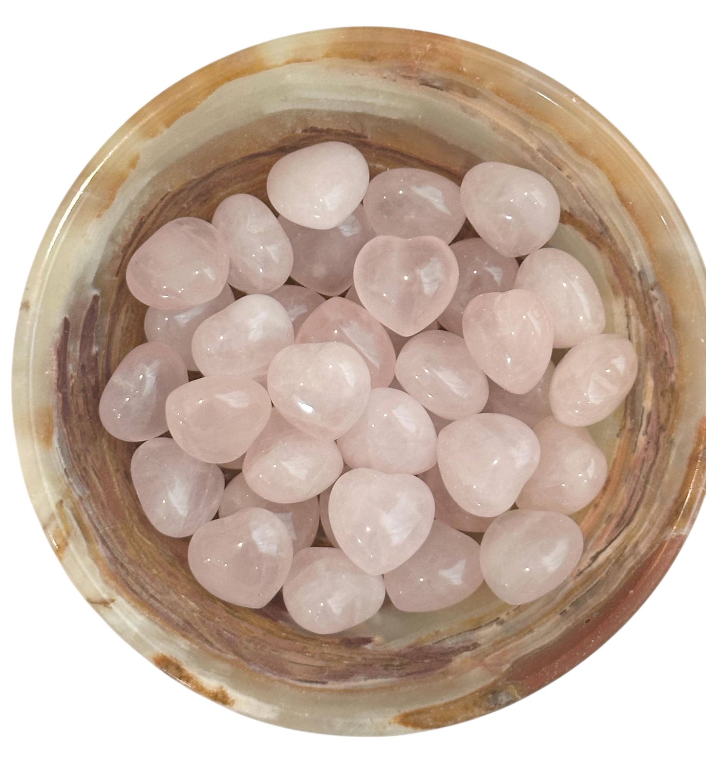 Pastel Pocket Hug Rosé Quartz Heart, Thinking of you, Mini Token Gift, Sending Love, First day of School College, Daughter Son Present BFF