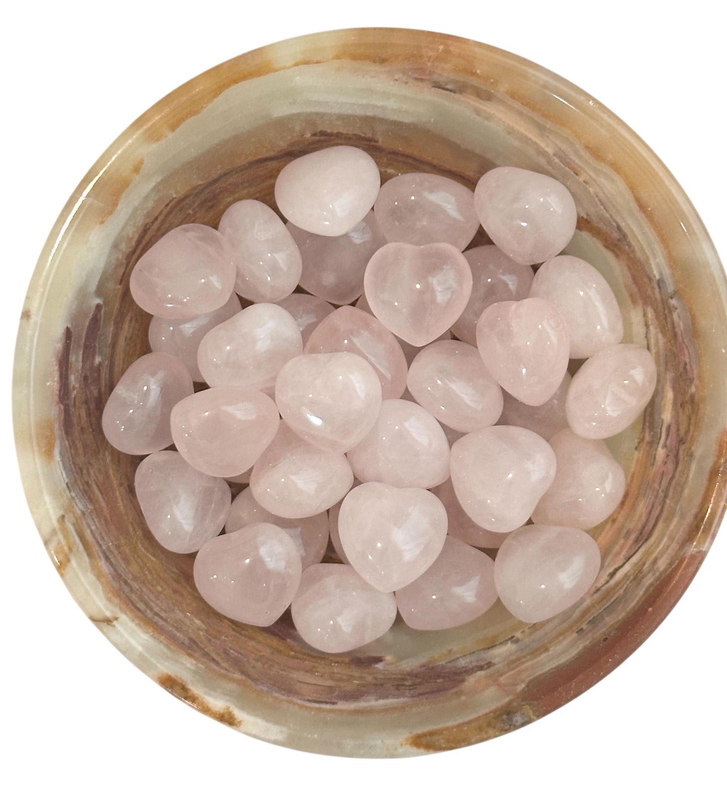 Mom-to-be Rose Quartz Heart, Thinking of you, Prenatal Gift for Expecting new Mother, Baby shower Pregnancy New Mommy Present Love Strength