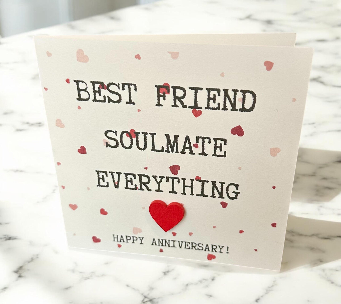 Anniversary Card | Love Letter, Romantic Note, Couple Gifts, Boyfriend, Girlfriend Present, Best friend, Soulmate, Everything, Happy Day