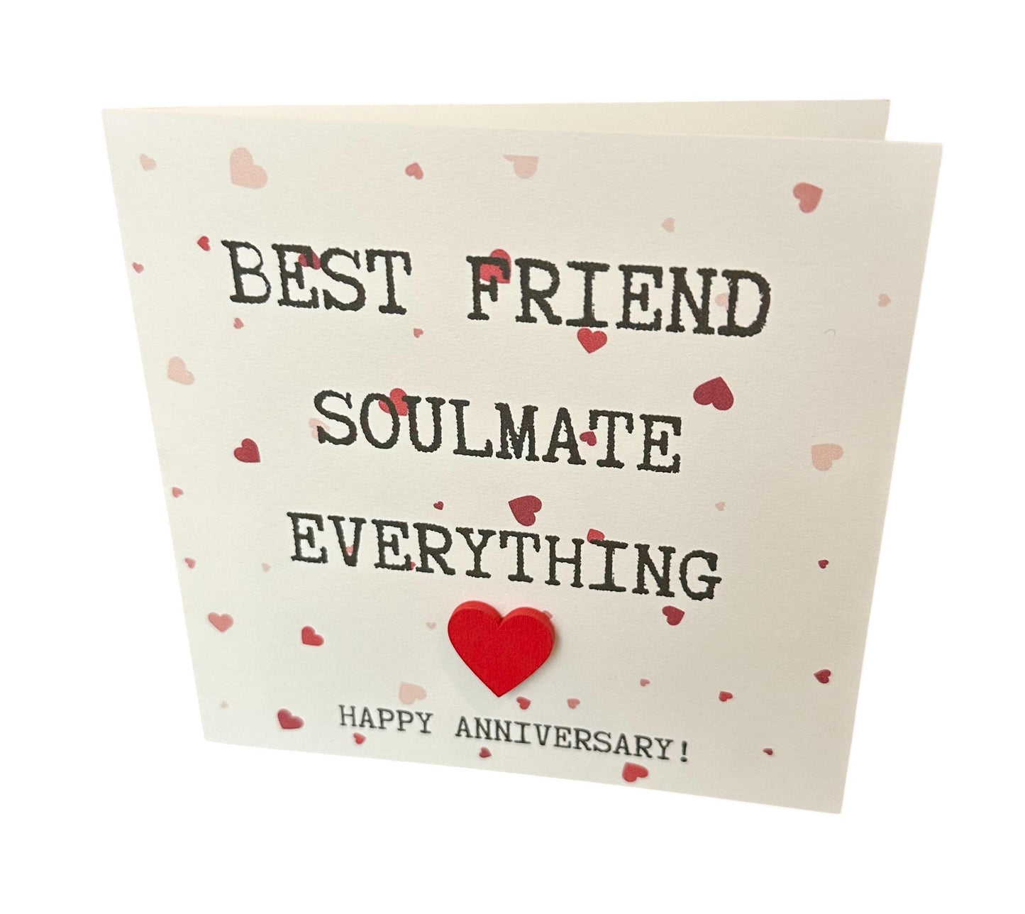 Anniversary Card | Love Letter, Romantic Note, Couple Gifts, Boyfriend, Girlfriend Present, Best friend, Soulmate, Everything, Happy Day