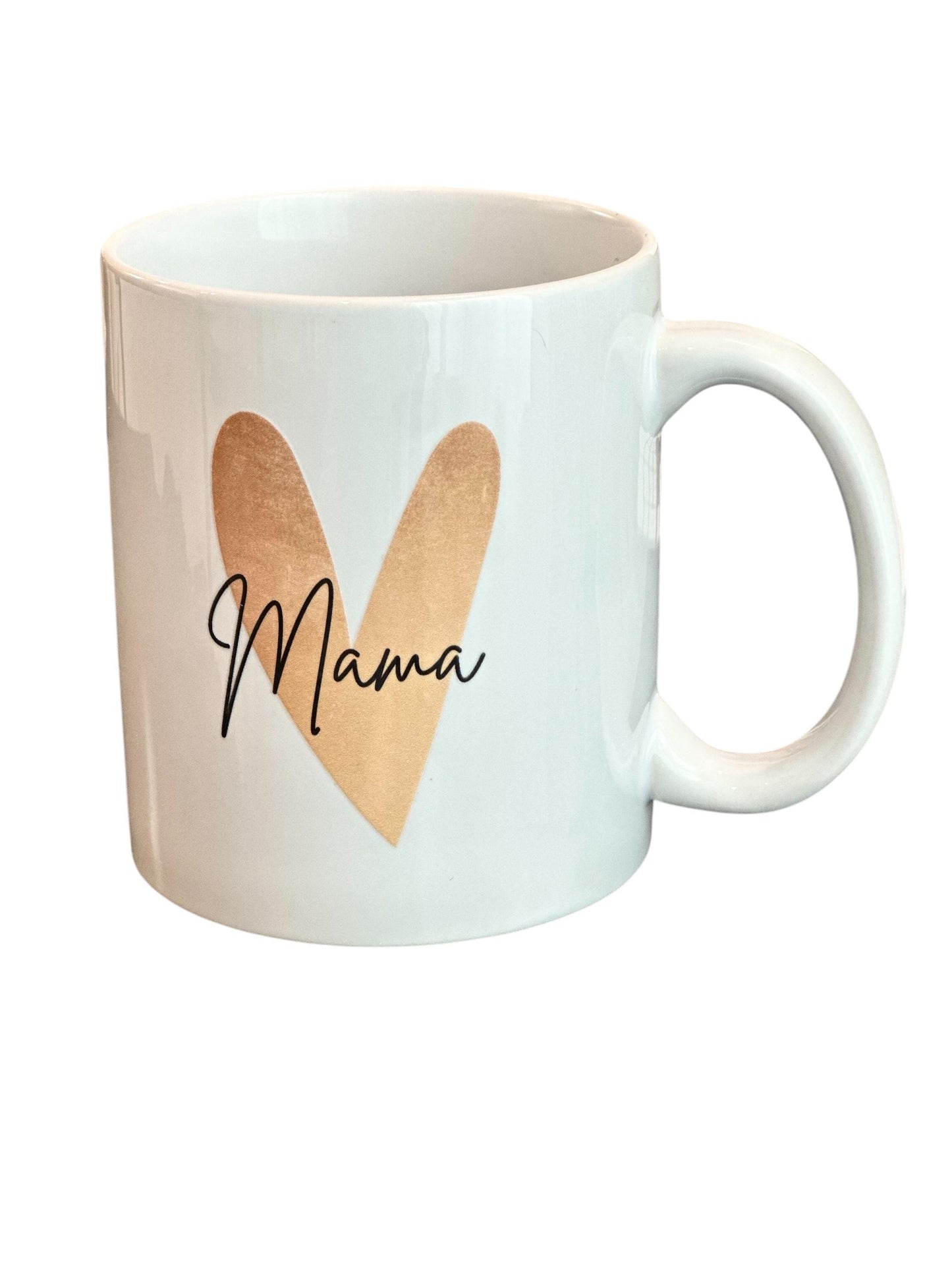 Mama Ceramic Mug | 12oz Hot Chocolate Coffee Tea Mug, Mother’s Day Gift, Mom-to-be Present, Sending Love, Thinking of You, Mom, Mommy