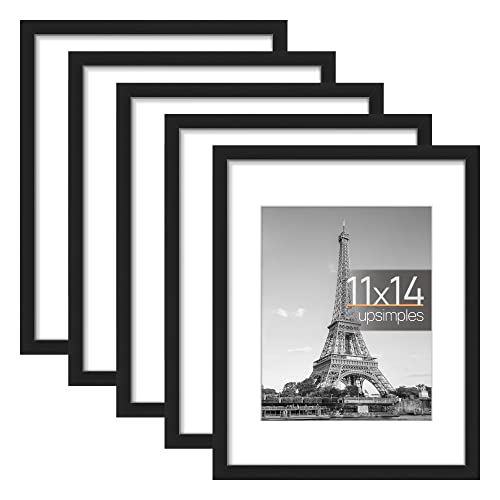 Set of 2 11x14 Wood Picture Frames Photo Frame Set Wall Horizontal