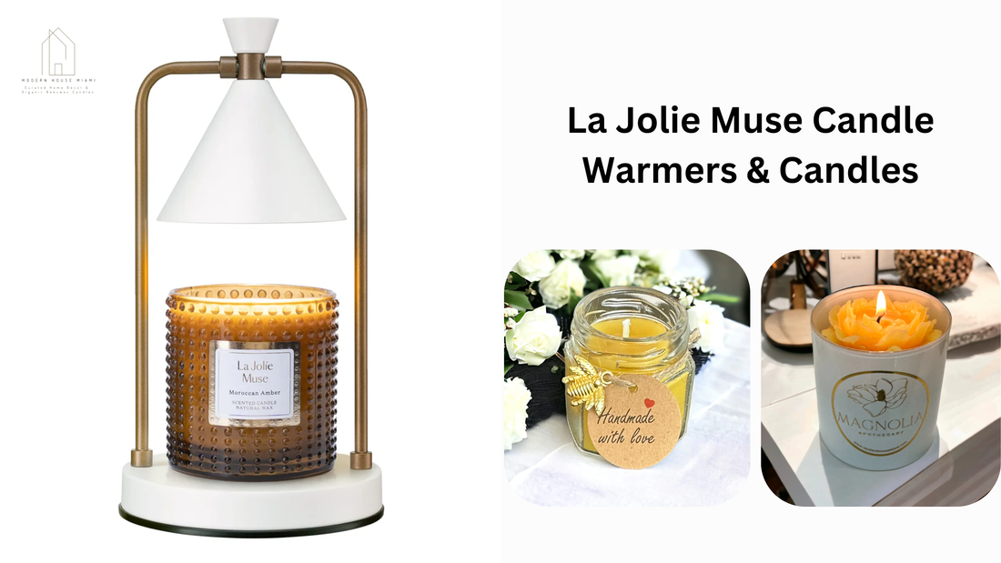 La Jolie Muse Candle Warmers & Candles: Safe & Long-lasting Fragrance