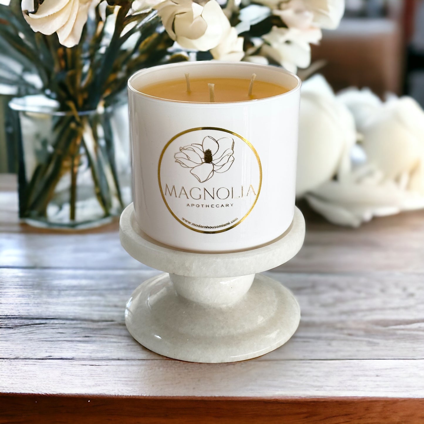 Unscented Organic Beeswax Aromatherapy Candle 16OZ Sweet Honey | Sustainable, Eco-friendly, Non-Toxic and Purifying | Clean &  Hypo-allergenic Jar Candle| Handpoured