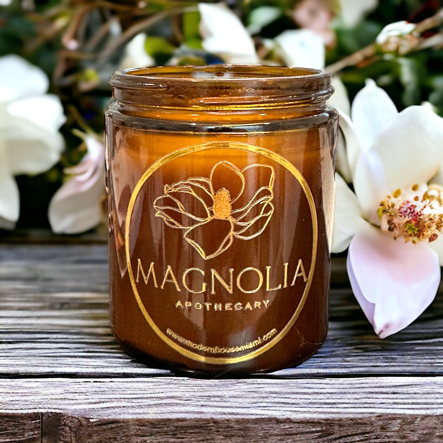 Unscented Organic local Beeswax Candle 8OZ  | Sustainable, Eco-friendly, Non-Toxic and Purifying | Clean | Hypo-allergenic Amber Jar Candle| Handpoured