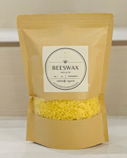 Organic Beeswax Pellets Yellow | Cosmetic Grade DIY Candles Lipbalm Lotion Soap | Pure Non-toxic Eco-friendly