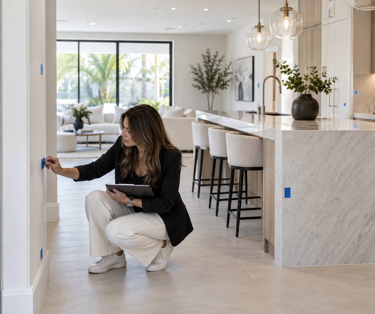 Blue Tape Service | Post-Renovation Final Review | Local South Florida