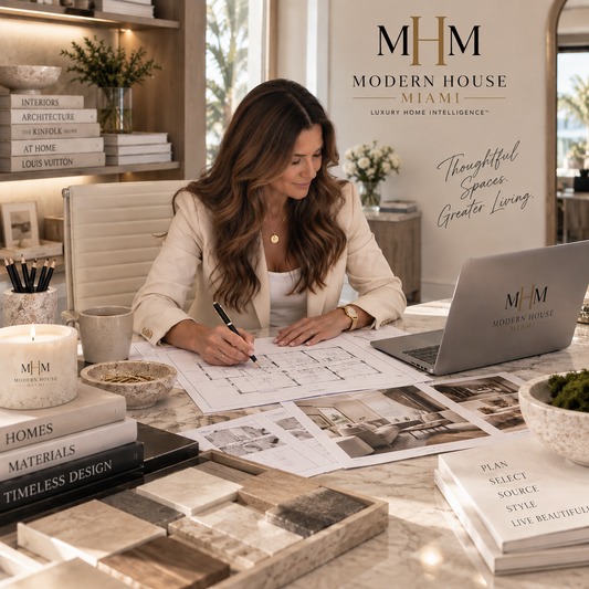 Virtual Interior Design & Décor Service | Modern House Miami