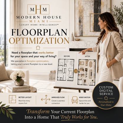 Floorplan Optimization Service | Custom Space Planning & Layout Design | Personalized Home Floor Plan Review