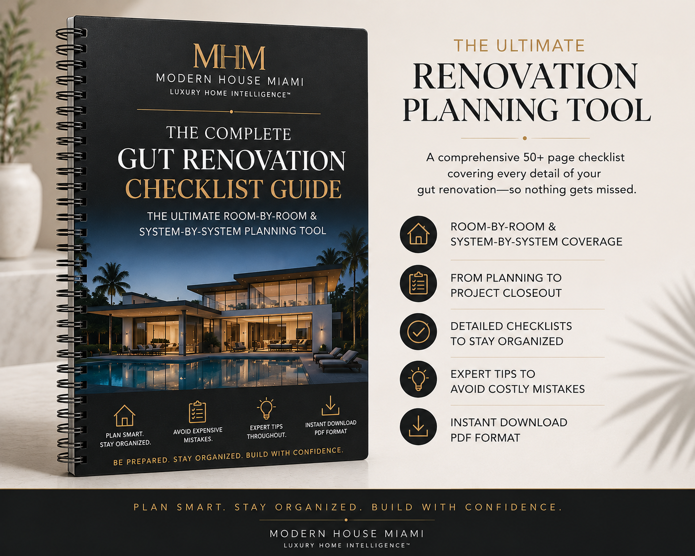 The Complete Gut Renovation Checklist | Luxury Home Planning Guide
