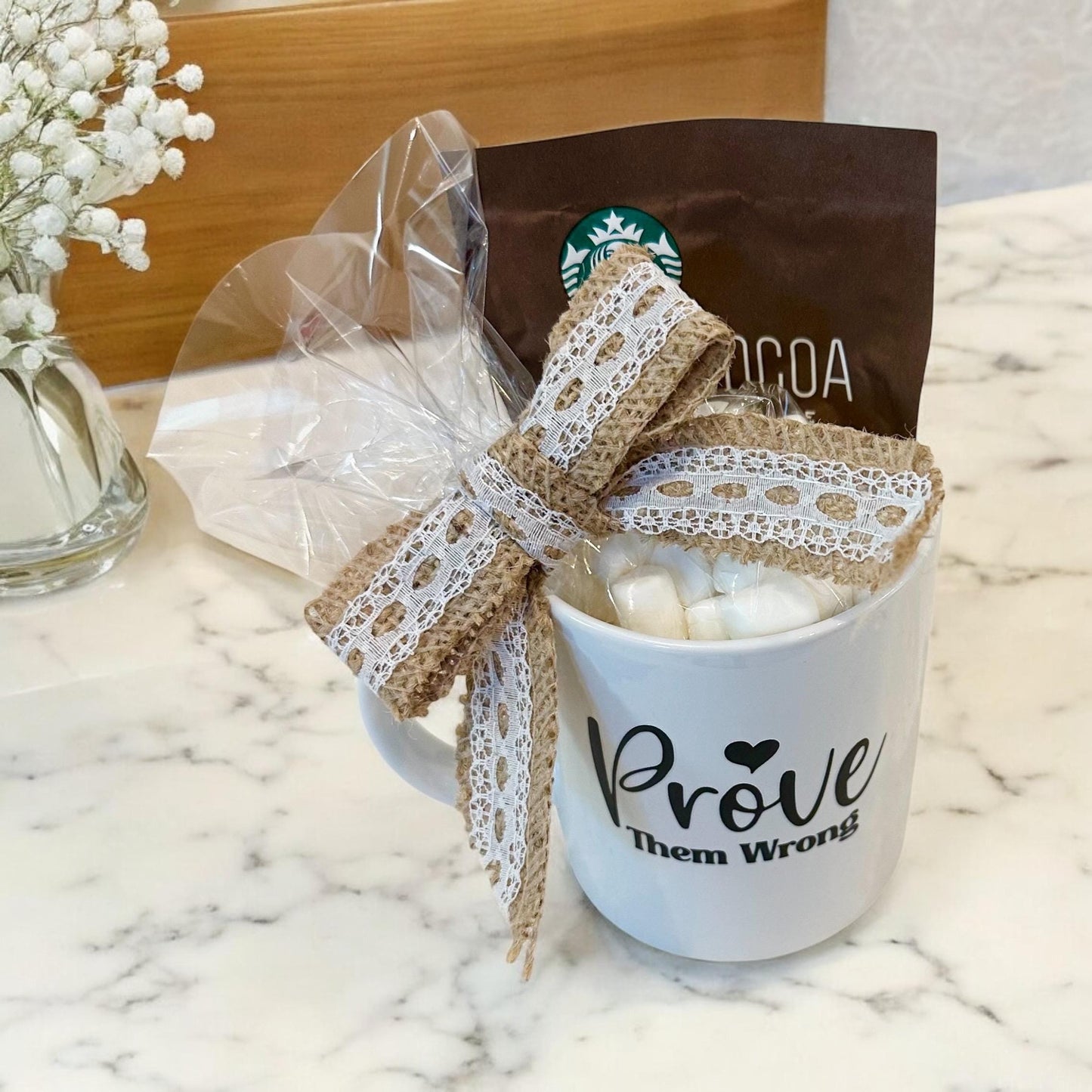 Prove them wrong Quote | 12oz Ceramic Motivational Mug – Inspirational Coffee Tea Cocoa Cup Gift for Entrepreneurs, Students, Go-Getters
