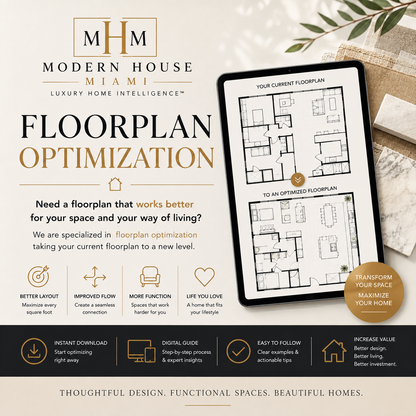 Floorplan Optimization Service | Custom Space Planning & Layout Design | Personalized Home Floor Plan Review